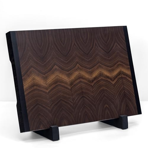 KAAMUT® x PLLLANK Édition Exclusive — Planche à Découper en Noyer d’Amérique du Nord & Wenge (50×35×4 cm)