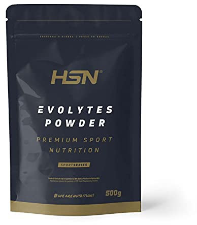 HSN Sales Minerales Evolytes en Polvo | Sabor Neutro 500g | Electrolitos (Sodio, Magnesio, Potasio, Calcio y Cloruro) | No Incluye Dosificador | No-GMO, Vegano, Sin Gluten, Sin Azúcar