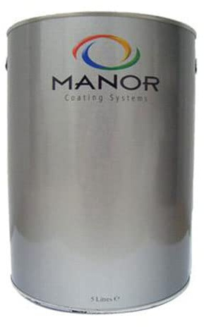 MANOR High Build Garage/Industrial Hammer Finish Black Paint 5 litre Intended Use On Metal Finishing Metal Railings/Fencing/Fabrications