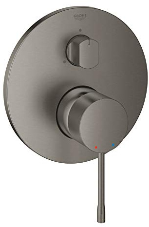 Grohe Essence Serie 3-Wege-Einhebelmischer, 17,8 x 10,2 x 15,8 cm, Graphit-gebürstet (Referenz: 24092AL1)