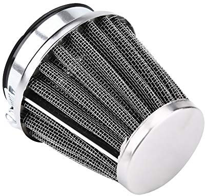 Filtro de Admisión de Aire, Fydun Motocicleta Limpiador de filtro Universal Moto Gran flujo de cabeza de hongo para para (50MM)