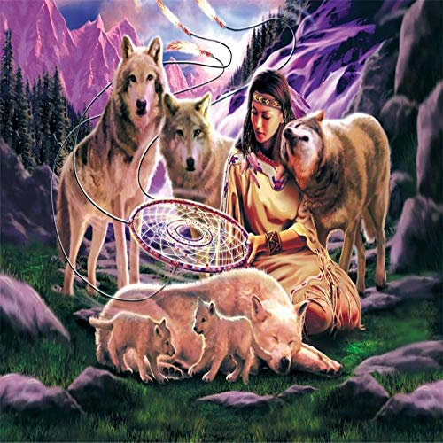 Yingxin34 Puzzles 3000 Teile, Ballon Landschaft Rahmenpuzzle, Puzzle Spiel Geschenk, DIY Puzzle Würfel Mädchen und Tier Impossible Puzzle, Geschenk Geschicklichkeitsspiel für die Ganze Familie
