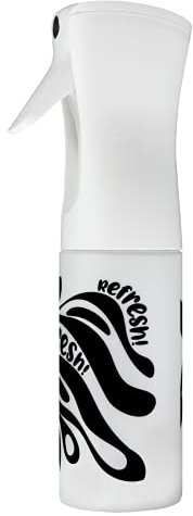 Refresher Divina BLK, nebulizzatore ad acqua continua per il refresh quotidiano di capelli mossi, ricci, super-ricci, afro, 200ml