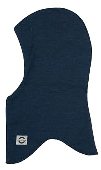 Mikk-line Wolle Sturmhaube Kinder | Oeko-TEX 100 Schalmütze mit Windstop Für Baby und Kinder | 84% Wolle 16 Polyester | Atmungsaktiv & isolierend