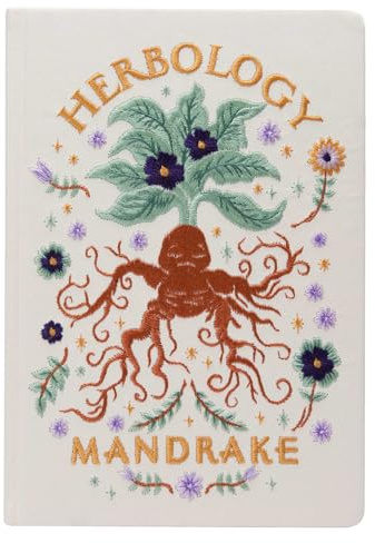 Harry Potter: Mandrake Embroidered Journal