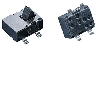Interruttori a levetta 10 pezzi Mini interruttore a scorrimento a 4 pin Reset Micro interruttore a levetta Interruttore in miniatura Interruttore di rilevamento dell'umidificatore interruttore industr