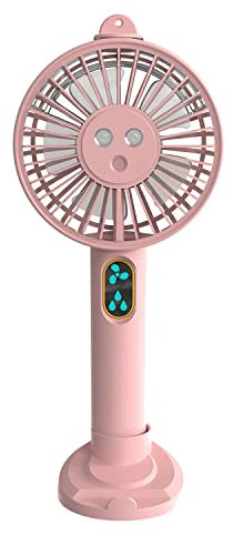 AMIUHOUN Ventilateur portable pour machine à eau - Refroidisseur USB - ventilateur de refroidissement - Ventilateur de - Pulvérisateur d'eau - Refroidisseur d'eau USB - Rose