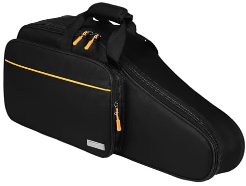 Abaodam Saxophontasche aus Oxford-gewebe Rucksack für Altsaxophon mit Schultergurten und Ausreichend Platz für Zubehör