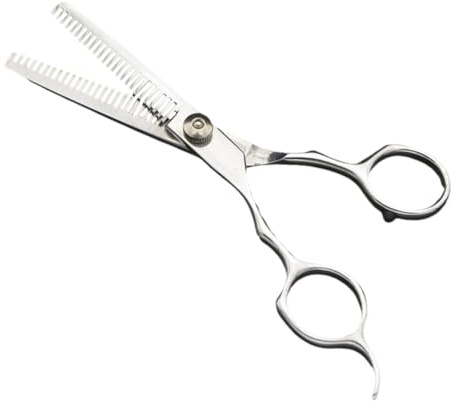 Healeved Forbici Da Barbiere Professionali 6 Pollici in Acciaio Resistente Per Taglio Chioma e Toelettatura, Strumenti Per Lo Styling Dei Chioma, Accessori Da Parrucchiere Per Uso Domestico e Salone