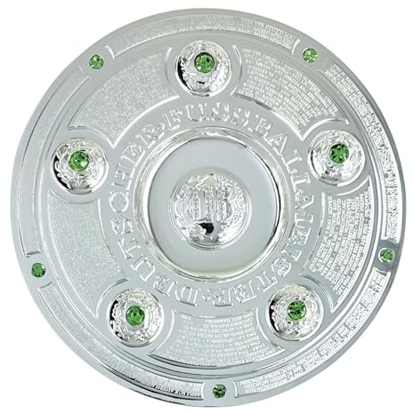 Bundesliga 1° Calcio DFL Campionato 3D Replica Trofeo 70mm in metallo