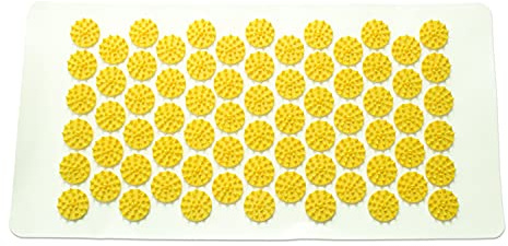 AFH Histamat® Nadelreizmatte | Das Original | ca. 44 x 22 cm | Nadelreizmatte | Akupressurmatte (gelb)