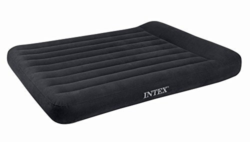 Intex 66770 Matratze, pvc-poliestere, Schwarz, A Queensize, 203 x 183 x 23cm, 2 Personen