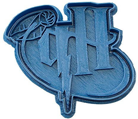 Cuticuter Snitch Harry Potter Ausstechform, Kunststoff, blau, 8x7x1.5 cm