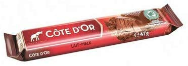 Cote d'or barra de leche 47 gr 32x | Peso total 1504 gr