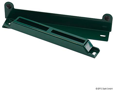 Camas Metallischer Toranschlag 2 tlg. aus Stahl, Pulverbeschichtet, Moosgrün (RAL 6005)