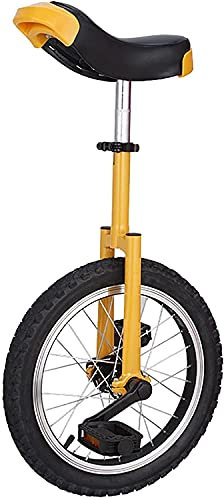 JINCAN. 16.08.20-Zoll-Einräder mit Anti-Skid-Pedalen, Freibändern im Freien mit Anti-Skid-Reifen und Einräumen mit einstellbarer Freilassung Sättel, Fitness und Balance Training Training ist sicher un