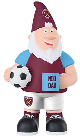 FOCO Premier League West Ham United Number 1 Dad 25cm Garden Patio Ornament Gnome