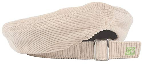 WQZYY&ASDCD Barett Cap Baskenmütze Schirmmütze Retro Cord Baskenmütze Frauen Literarische Reine Farbe Wildhut Baskenmütze Hut