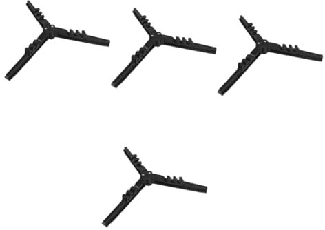 Milisten 4pcs Compact Camping Fuel Canister Rack Gas Tank Holder for Tank Stabilizer Outdoor Bracket