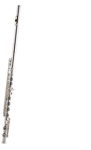 Querflöte Instrument Versilberte 16-Loch-Flöte Mit Geschlossener Klappe Für Anfänger Für Spielen Eines Abgestuften Holzblasinstruments