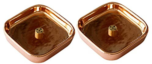 QUMIIRITY 2 Stück Vintage-räuchergefäß Und Aus Keramik Heimdekor Für Räucherstäbchen Tisch-räuchergefäß Zur Entspannung