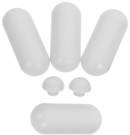 Angoily Set da 8 Tamponi Angolari in Plastica per Sedile Wc e Bidet, Ammortizzatori Stabili e Antiscivolo per Accessori Bagno, per Esperienza Comoda e Sicura