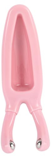 NIYANGLE Masseur de Nez Portable Outil de Beauté du Nez Grattoir Facial Petit Léger pour Femmes Usage Voyage Forme en Y Ergonomique Matériau Plastique Robuste