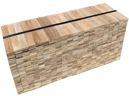 Klötzchenmann LOSE Bastelklötzchen Esche 22x8x160 mm ca. 570 Stück