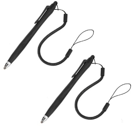 Stylus Pen, 2pcs Universal Touch Screen Stylus Input Pen Writing Drawing Pens, for Mobile Phone, Tablet and PC (Black)