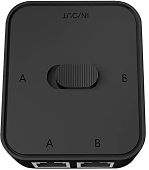 Switch di rete Gigabit, 2 porte, hub LAN portatile senza alimentazione per computer
