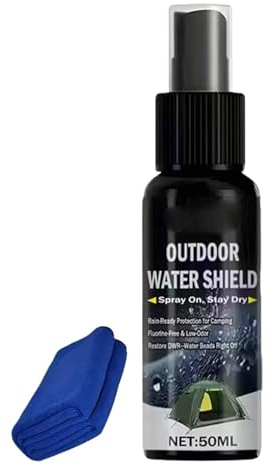 Genérico Imprägnierspray für Stoffe, 50 ml, Spray für wasserdichte Beschichtung, Wasserschutz für Kleidung, Schuhe, Schuhe, Geschäft, Holz, Polsterung, Teppich
