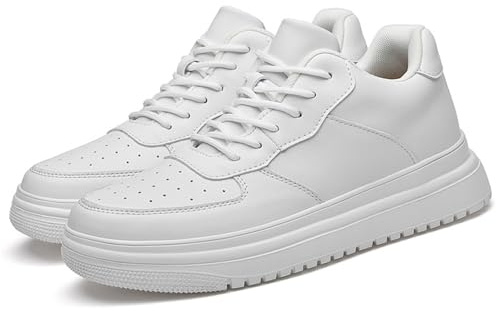 Generisch 2026 Zapatos con Elevadores para Hombre 6 8 10 cm Unisex Altura Altura Zapatos Casuales con Elevados Zapatillas antideslizantes Transpirables con Aumentos Zapatos de Cordones