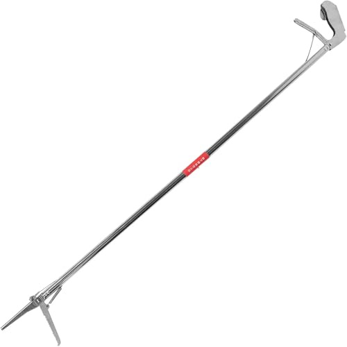 WEKAMOS Pinza para Serpientes Plegable de Acero Inoxidable Antideslizante Clip Multifuncional para Exteriores Herramienta Ligera y Duradera para Agarre Seguro de Reptiles