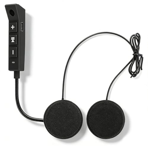 Cuffie Bluetooth per casco da moto con Bluetooth 5.0 EDR, vivavoce senza fili con risposta automatica, cuffie per casco ad alta qualità del suono, cuffie Bluetooth per casco con 48 ore