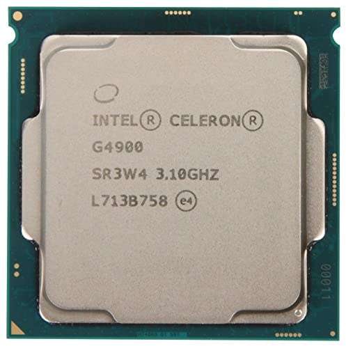Intel G4900 - Procesador (3.10 3100, 14 NM, 2 MB, DMI3, Coffee Lake, 64 GB)