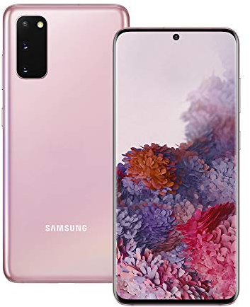 Samsung Galaxy S20 - Rosa, Dual/Hybrid-SIM, 128GB, SM-G980F/DS, 4G/LTE