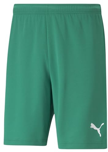 PUMA Herren Teamrise Shorts, Pepper Green-puma White, XL EU
