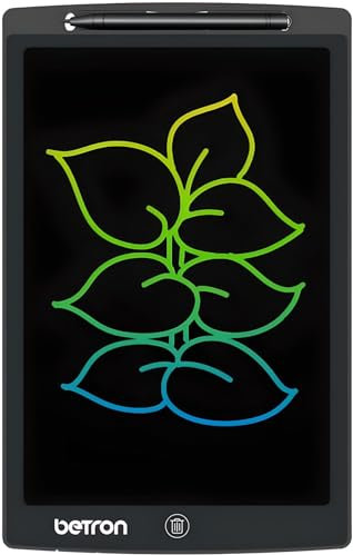 Betron LCD Drawing Pad for Kids, 9.7 Inch, Doodle and Scribble Writing Board, Educational Learning Toy
