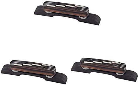 ifundom 12 Saiten Palisander Steg Für Mandoline Palisander Gitarrensteg Höhenverstellbarer Gitarrensteg Gitarrensteg Für Mandoline
