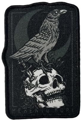 Skelett-Adler Klett Patches lustig Hook Patch Aufnäher Applikation Für Taktische Militär Kleidung Rucksack Baseballkappe Uniform Weste