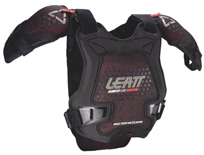 LEATT Brustgeschirr 3DF Airfit Evo Pro Junior #L/XL 147-159cm Schwarz