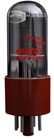 6SN7GT Amplificateur précis pour auditif dynamique complet Remplace les tubes électroniques 6N8P-J 6N8P-T CV181Z Accessoire de production musicale