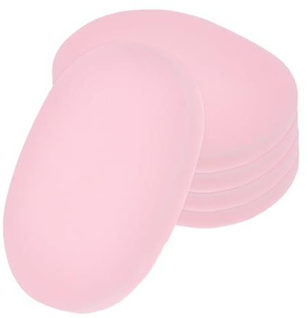 CLISPEED 5 pezzi Spugnette Naturali per Pulizia Profonda Makeup Puff e per Rimozione e Multi Colore Casual