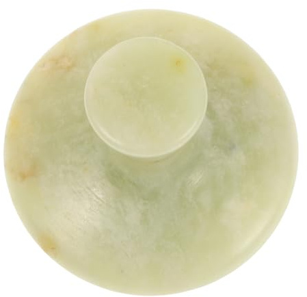 CATIEBYE Multifunktionaler Massagekopf Stein Gesichtsroller für Hot Cold Compress Kompakter Spa Massagestein zur Hautpflege Nacken Gesichtsmassage Tragbares Wellness tool für Strahlenden