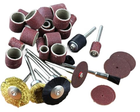 Disco di carta vetrata ad alta efficienza Disco da taglio flessibile in resina adatto per progetti artigianali e gioielli Anelli di carta vetrata flessibili per smerigliatrici angolari