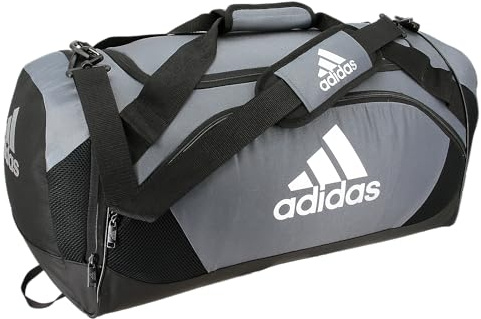 adidas Team Issue 2 Medium Duffel Bag, One Size, Team Onix Grey, One Size, Team Issue 2 Medium Duffel Bag