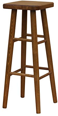 k koma BARHOCKER BARSTUHL BUCHENHOLZ HOCKER NEU 82CM HOCH (Eiche)