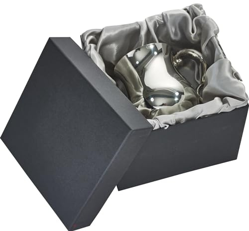 I LUV LTD Silk Lined Presentation Box Perfect for Single Half Pint Pewter Tankard Display (Box Only)