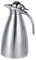 Cafetière isotherme en acier inoxydable 1,5/2 l - Passe au lave-vaisselle - Stockage de la chaleur - Idéal pour les fêtes et les hôtes - 1,5 l - Une sorte de poignée en plastique couleur naturelle