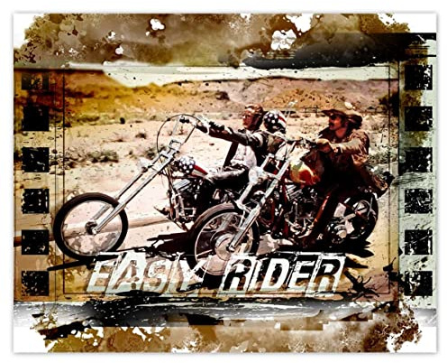Foto Bild Poster Wandkunst Dekor 50x40cm Easy Rider Nr. H755M_PL1R